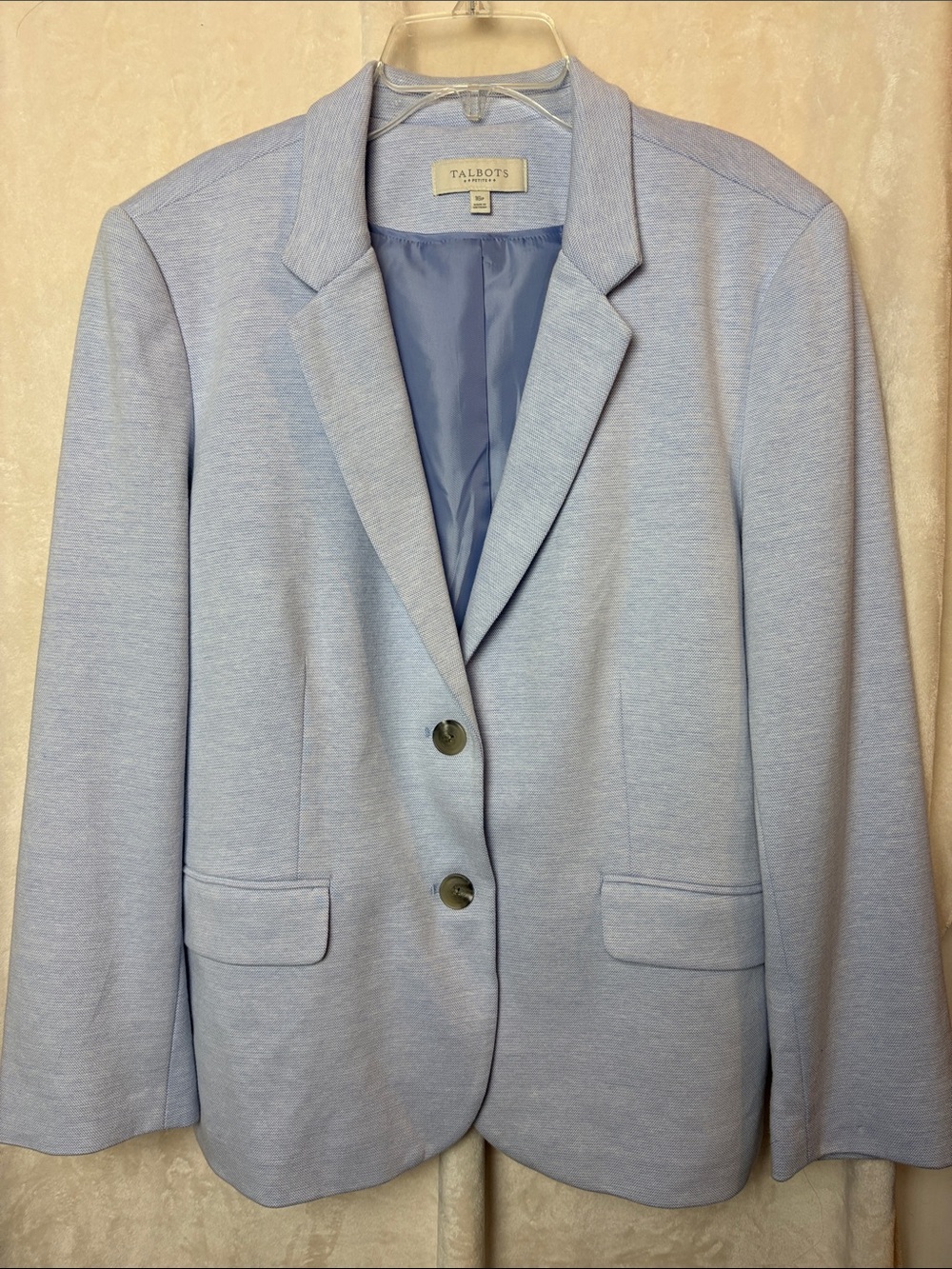 Talbots Light Blue Women's Blazer